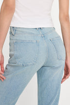 GOOD ICON STRAIGHT ANKLE JEANS INDIGO1137