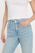 GOOD ICON STRAIGHT ANKLE JEANS INDIGO1137