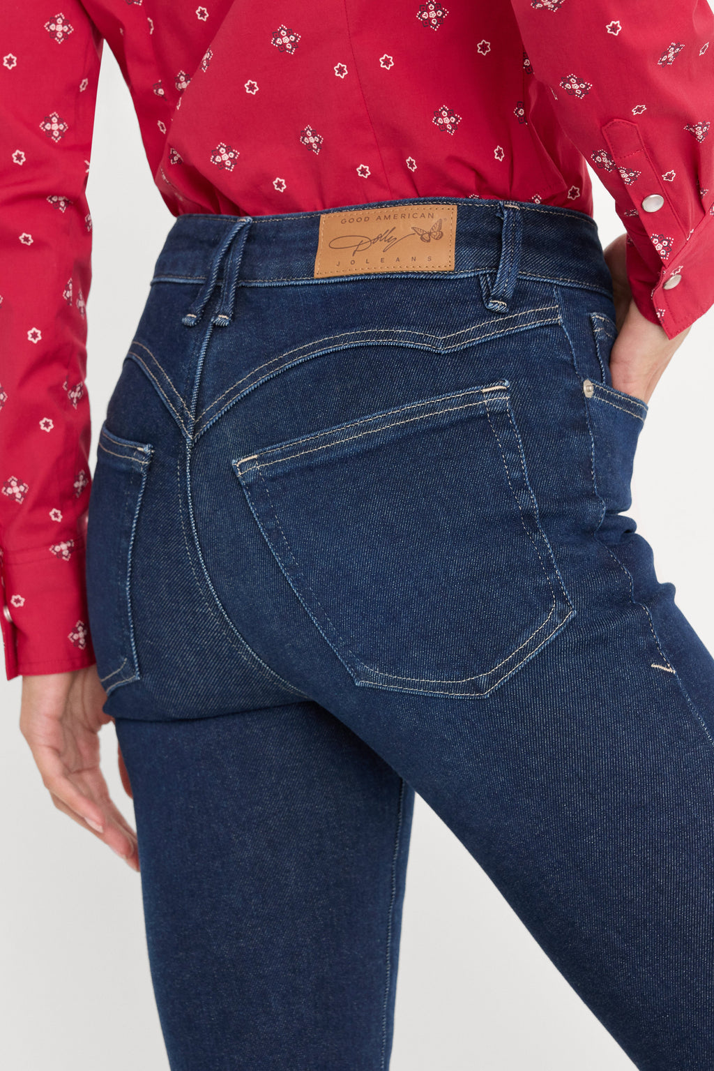 DOLLY JOLEANS GOOD LEGS FLARE JEANS INDIGO1193