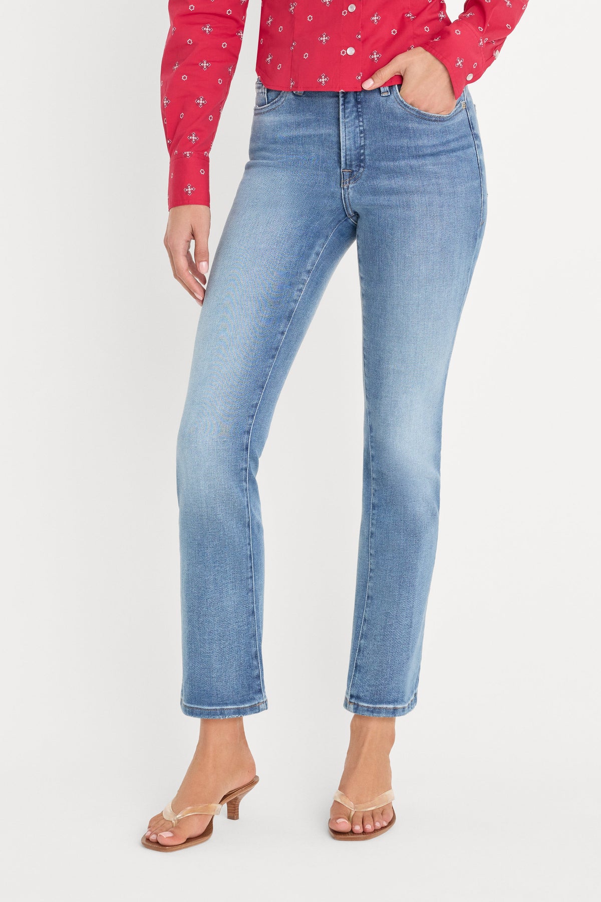 DOLLY JOLEANS STRAIGHT JEANS INDIGO1195