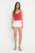 DOLLY GOOD GIRLFRIEND CHEEKY SHORTS VINTAGE WHITE