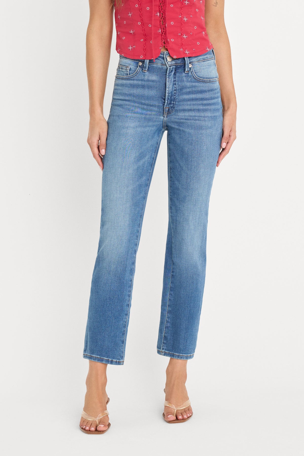 DOLLY JOLEANS STRAIGHT JEANS INDIGO1194