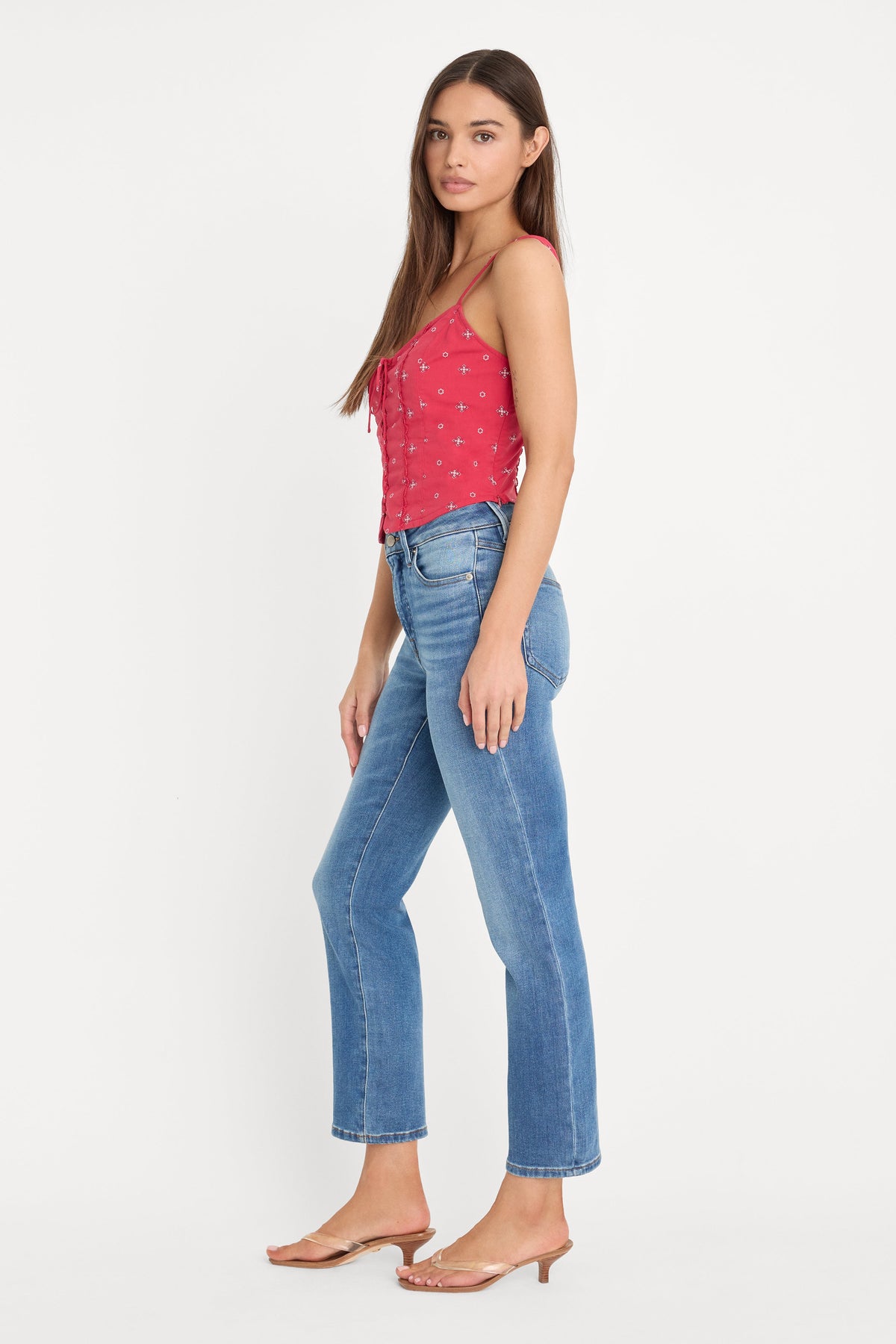 DOLLY JOLEANS STRAIGHT JEANS INDIGO1194