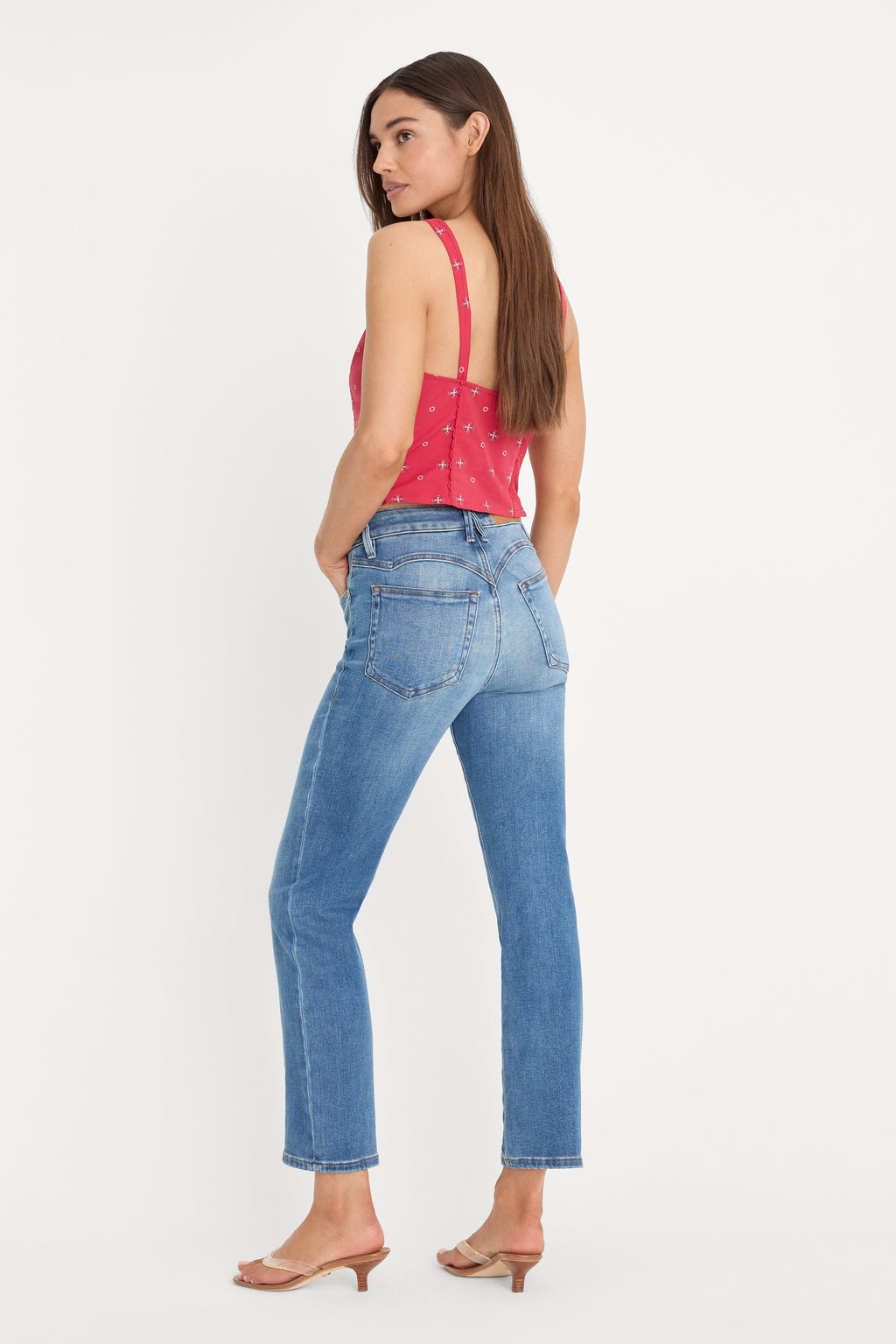 DOLLY JOLEANS STRAIGHT JEANS INDIGO1194