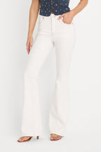 DOLLY JOLEANS GOOD LEGS FLARE JEANS VINTAGE WHITE