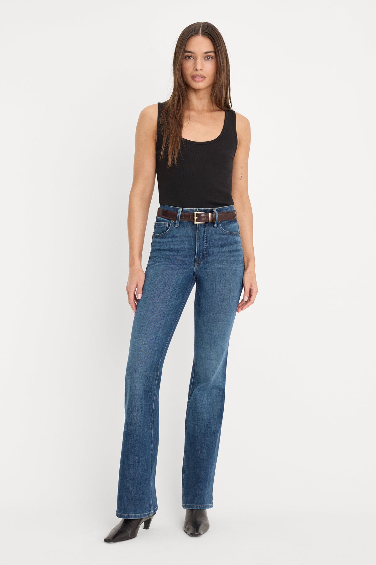 SOFT TECH GOOD CLASSIC BOOTCUT JEANS INDIGO1132