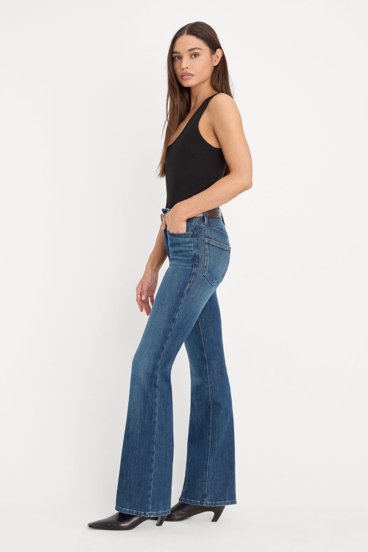 SOFT TECH GOOD CLASSIC BOOTCUT JEANS INDIGO1132