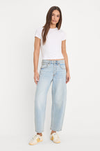 VINTAGE BARREL ANKLE JEANS INDIGO1351