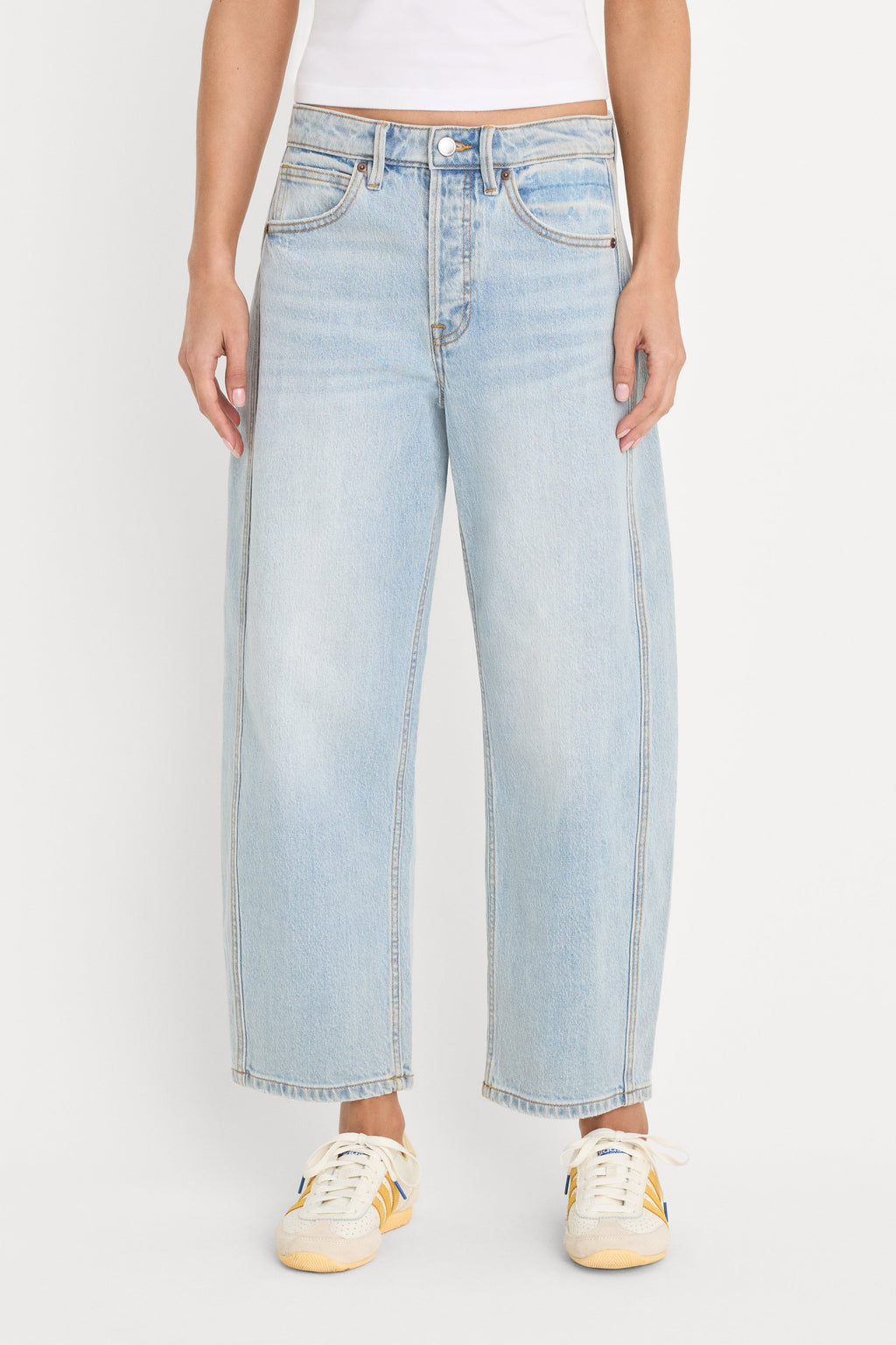 VINTAGE BARREL ANKLE JEANS INDIGO1351