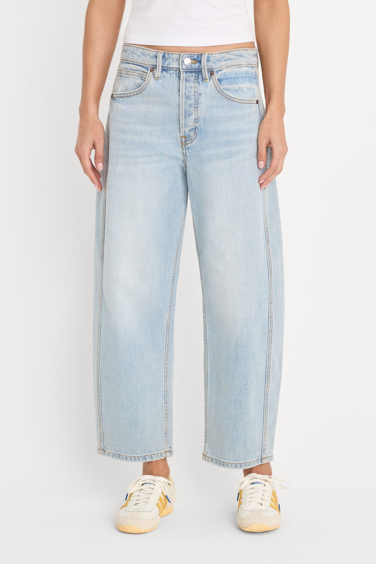 VINTAGE BARREL ANKLE JEANS INDIGO1351