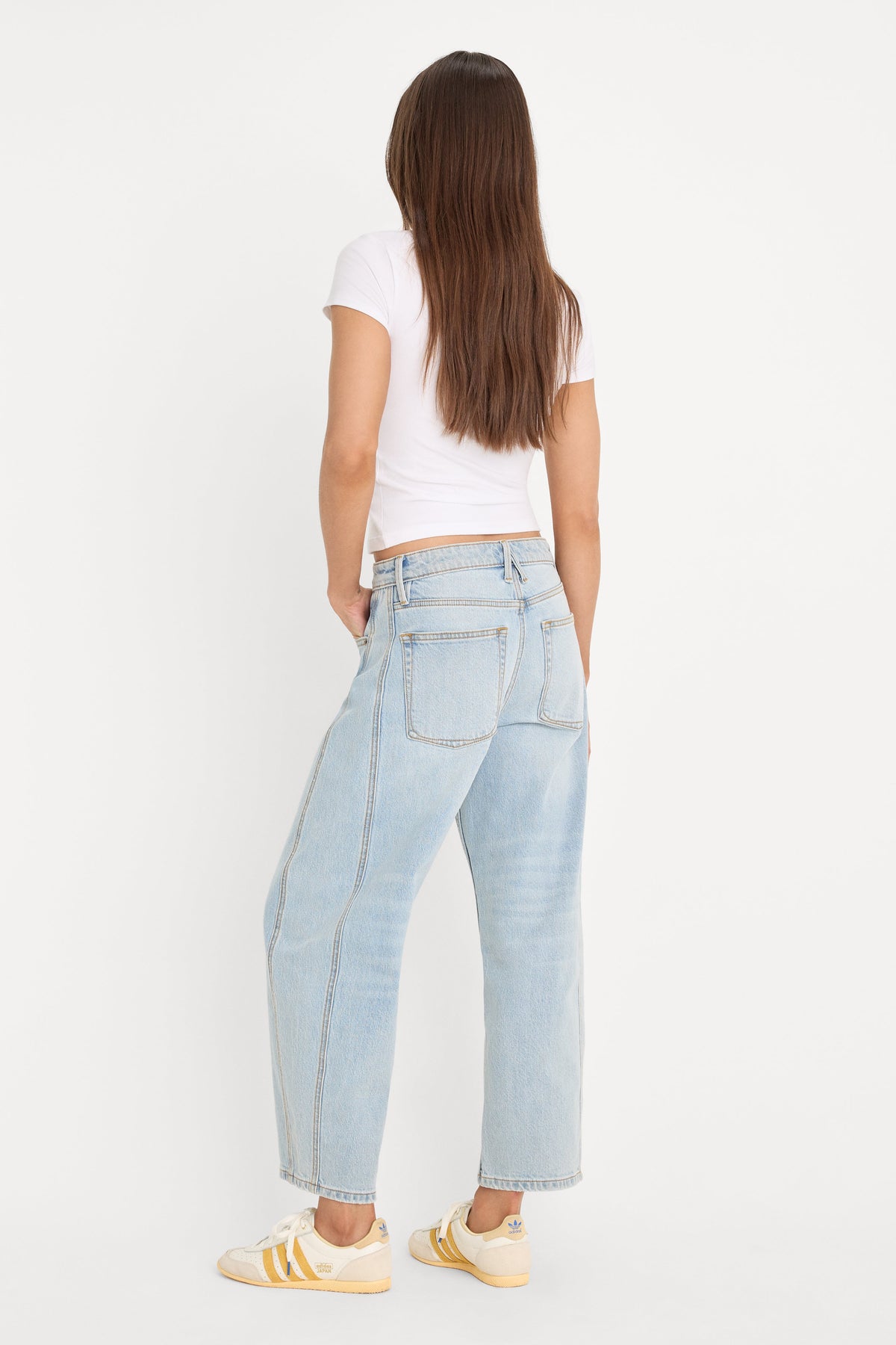 VINTAGE BARREL ANKLE JEANS INDIGO1351