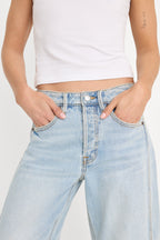 VINTAGE BARREL ANKLE JEANS INDIGO1351