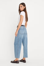 VINTAGE BARREL ANKLE JEANS INDIGO1350