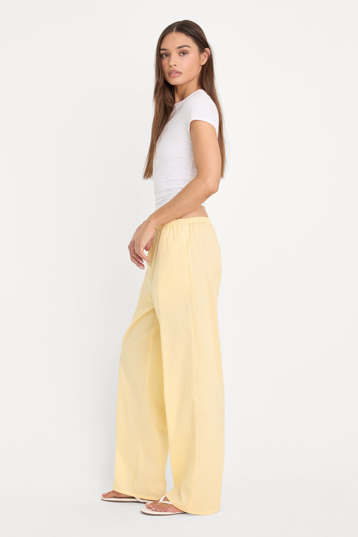 POPLIN PULL ON PANTS BUTTERBEAM STRIPE