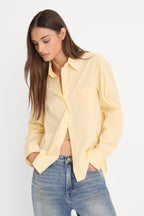 POPLIN CLASSIC BOXY SHIRT BUTTERBEAM STRIPE