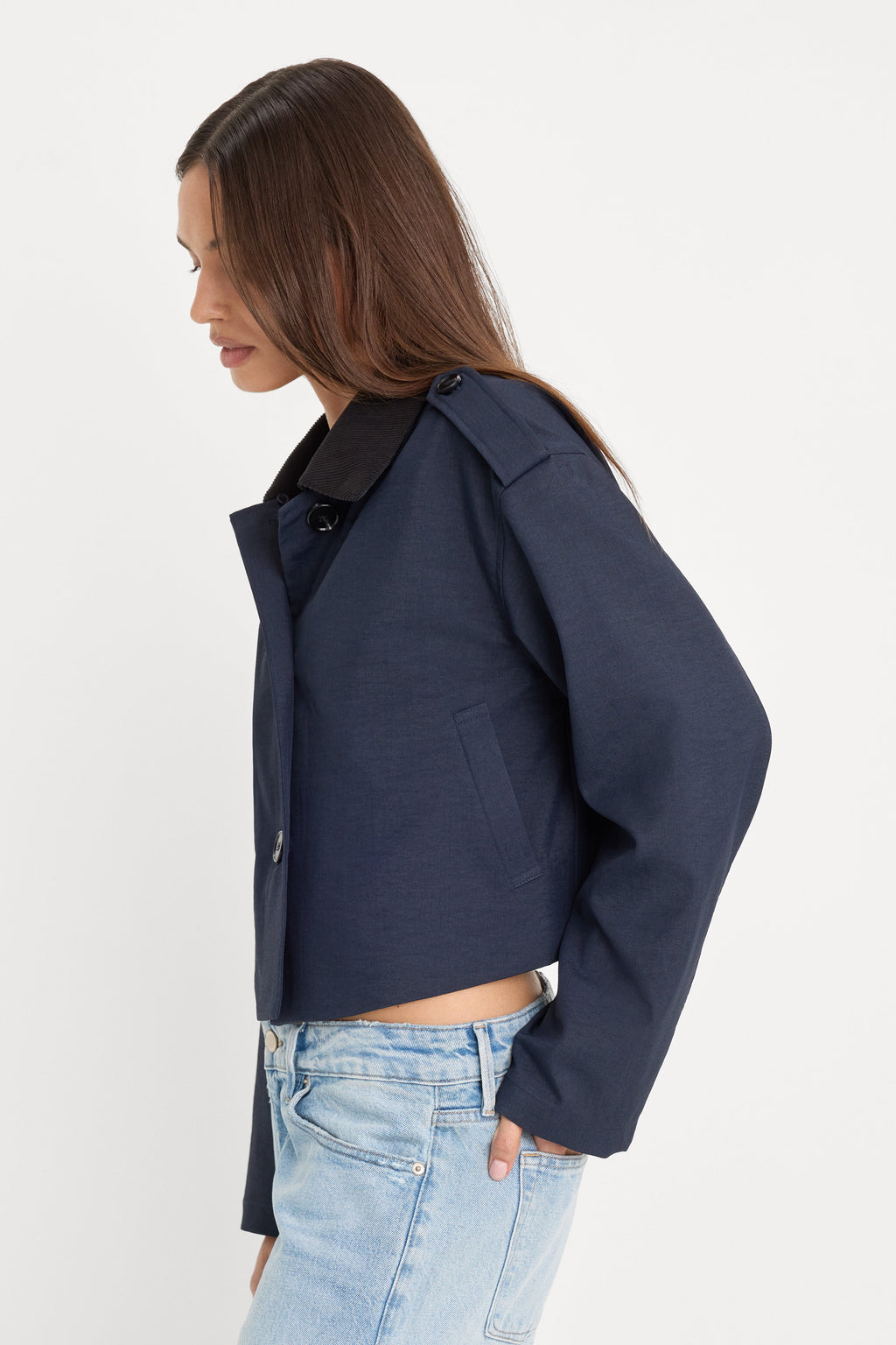 THE SWING JACKET NEW NAVY002