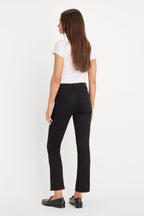 NEVER FADES GOOD LEGS STRAIGHT JEANS BLACK001
