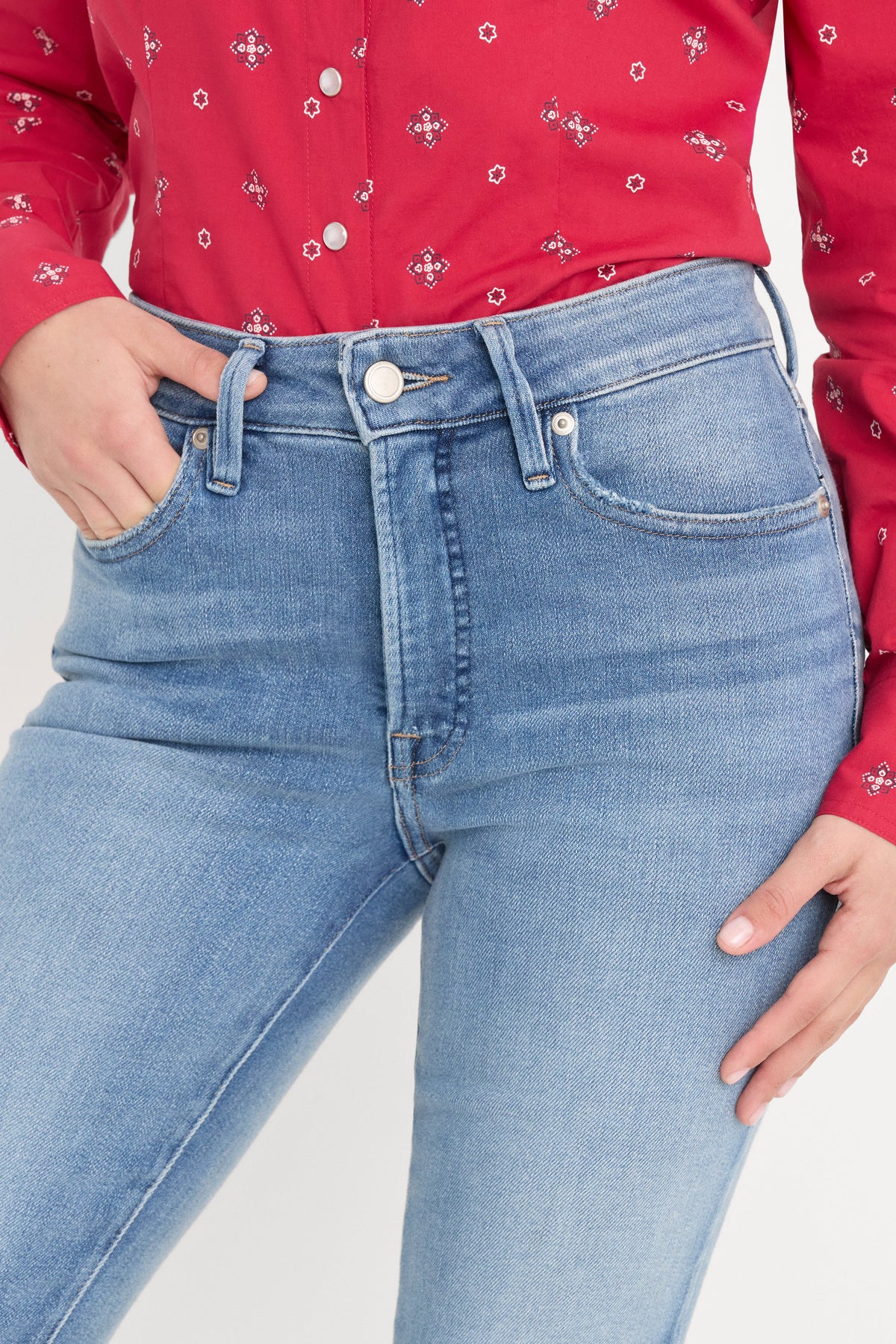 DOLLY JOLEANS PETITE STRAIGHT JEANS INDIGO1195