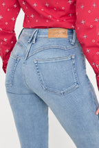DOLLY JOLEANS PETITE STRAIGHT JEANS INDIGO1195