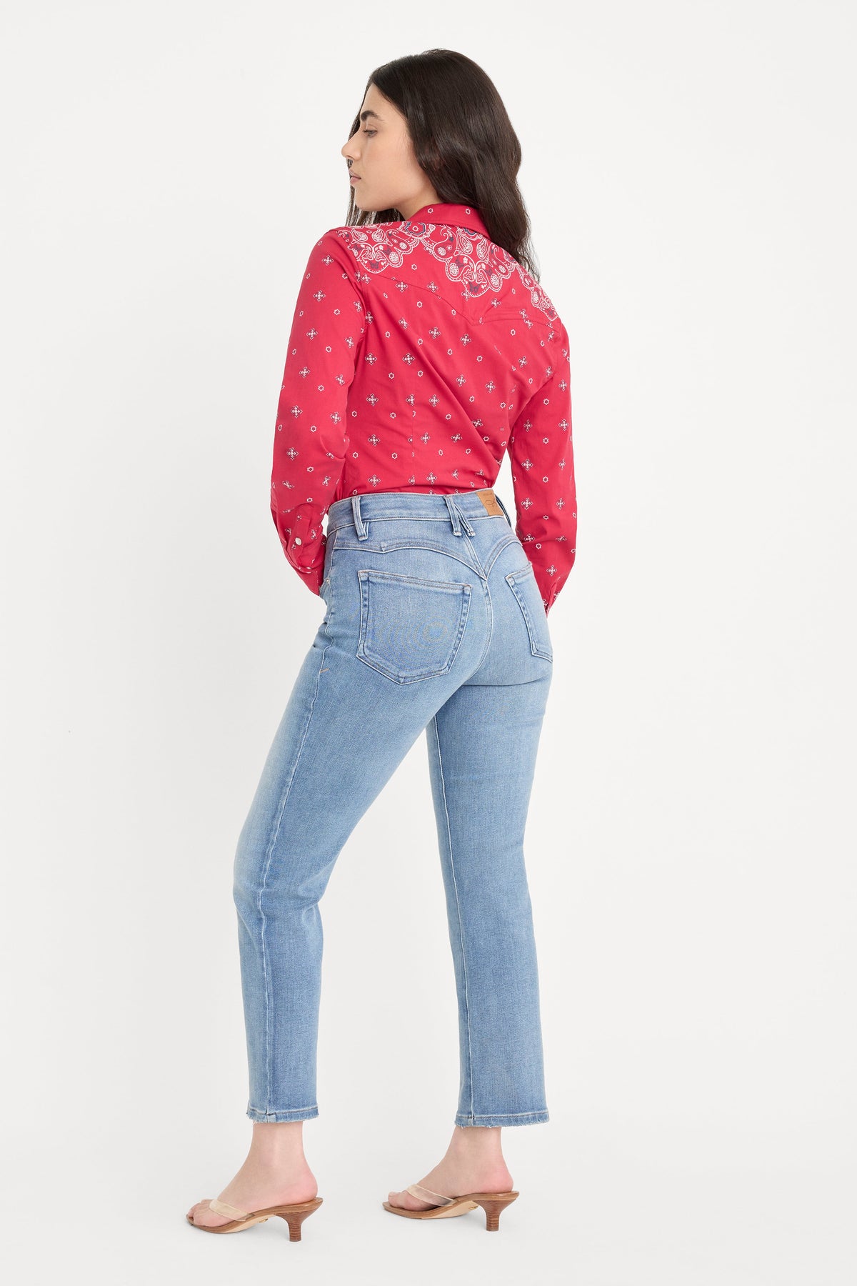 DOLLY JOLEANS PETITE STRAIGHT JEANS INDIGO1195
