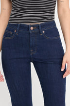 GOOD PETITE FLARE JEANS INDIGO1153