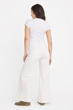 GOOD PETITE PALAZZO JEANS WHITE001