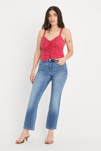 DOLLY JOLEANS PETITE STRAIGHT JEANS INDIGO1194