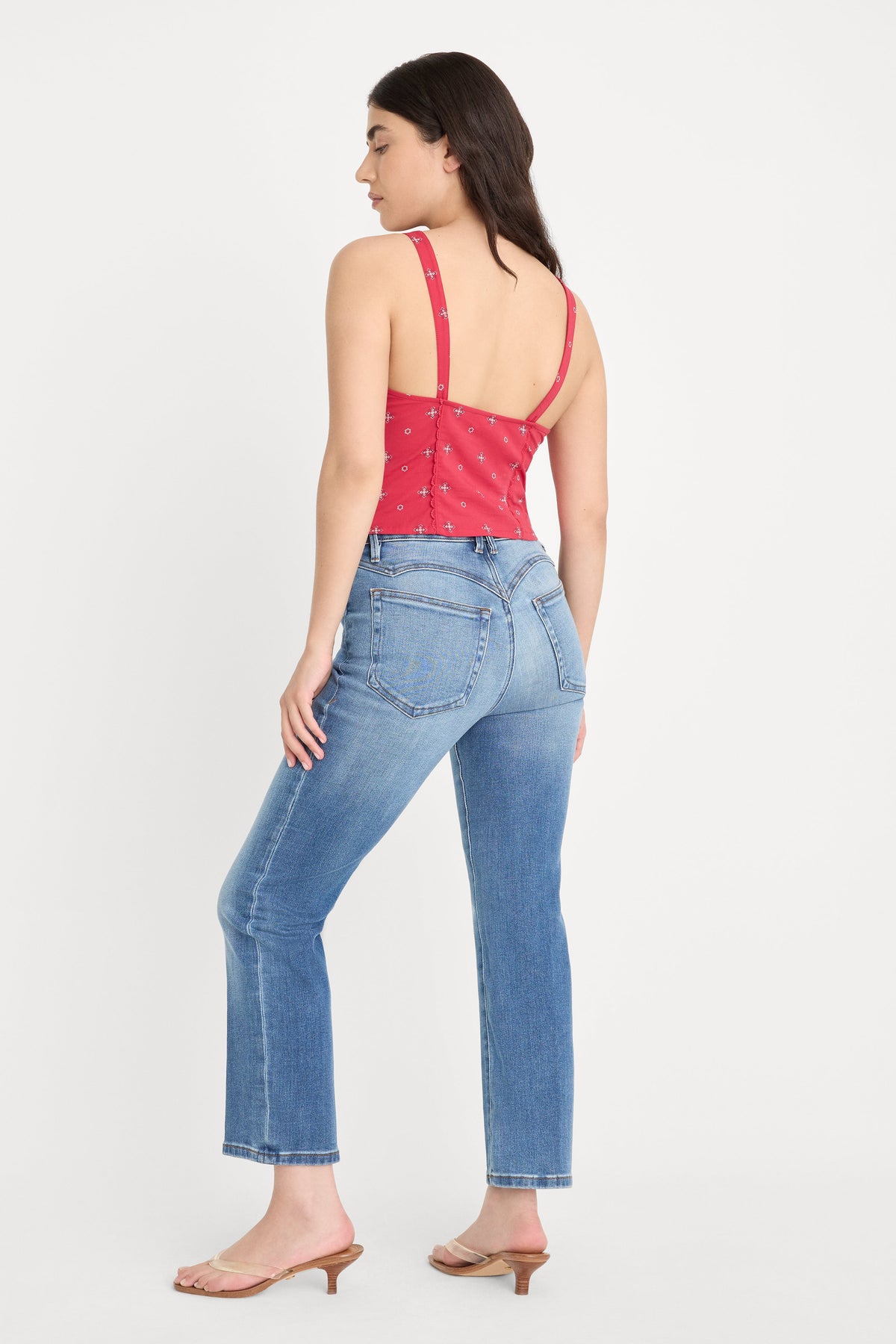 DOLLY JOLEANS PETITE STRAIGHT JEANS INDIGO1194