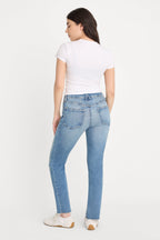 SOFT TECH GOOD PETITE STRAIGHT JEANS INDIGO1209