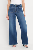 SOFT TECH GOOD PETITE PALAZZO JEANSINDIGO511