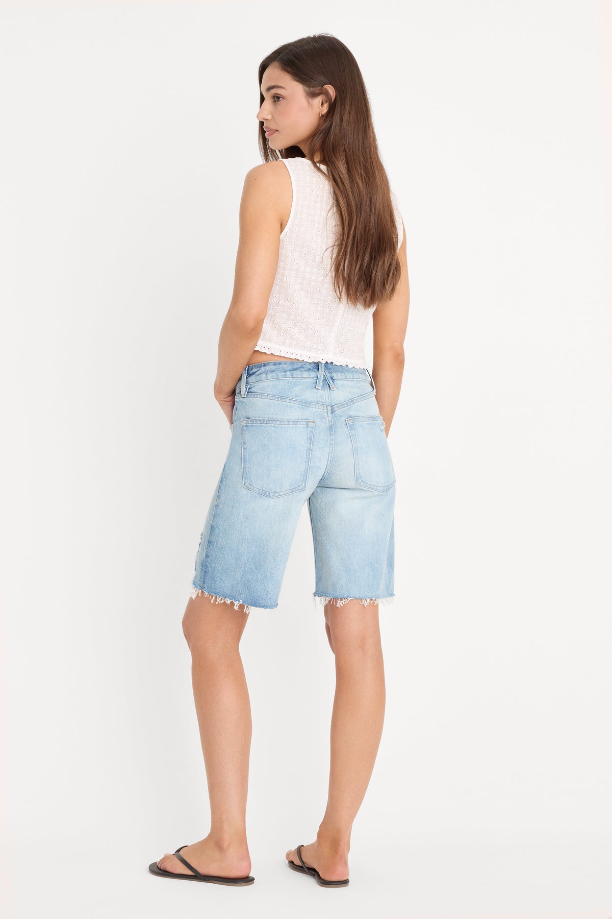 VINTAGE BERMUDA SHORTS INDIGO1388