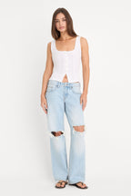 VINTAGE LOW LOOSE JEANS INDIGO1249