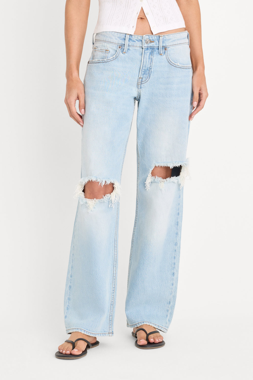 VINTAGE LOW LOOSE JEANS INDIGO1249