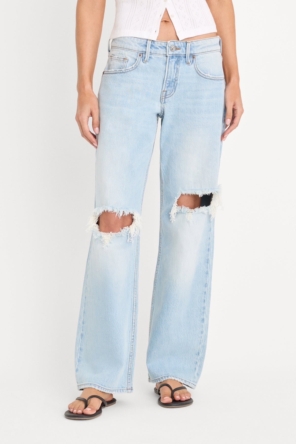 VINTAGE LOW LOOSE JEANS INDIGO1249