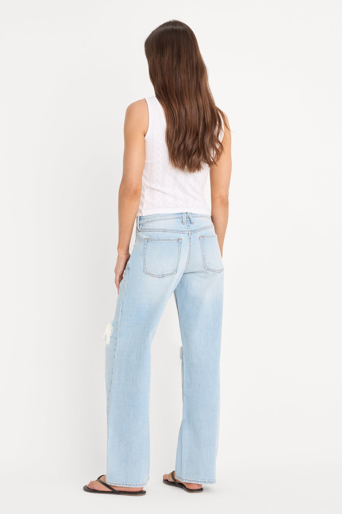 VINTAGE LOW LOOSE JEANS INDIGO1249