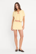 THE KEEPSAKE SKORT HONEY
