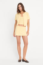 THE KEEPSAKE SKORT HONEY
