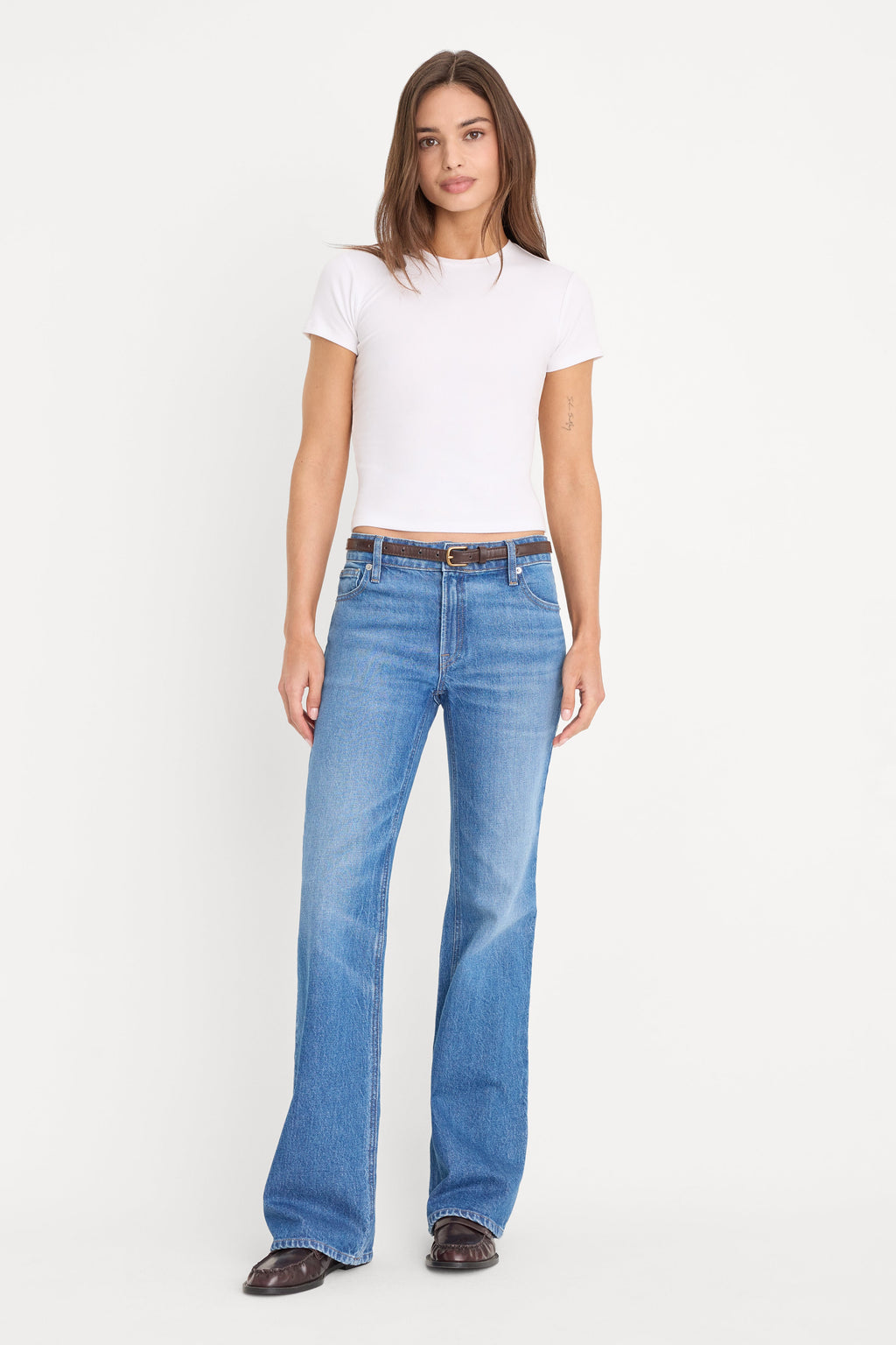 THE RIB BABY TEE WHITE001