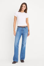 VINTAGE LOW RISE BOOTCUT JEANS INDIGO1222