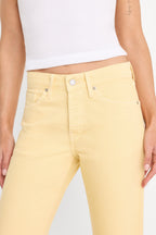 VINTAGE STRAIGHT ANKLE JEANS HONEY