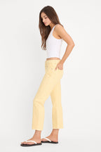 VINTAGE STRAIGHT ANKLE JEANS HONEY