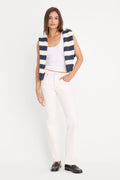 GOOD LOW RISE BOOTCUT JEANS WHITE001
