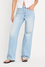 VINTAGE WIDE JEANS INDIGO1298