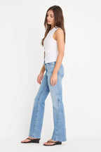 SOFT TECH GOOD CLASSIC BOOTCUT JEANS INDIGO1019