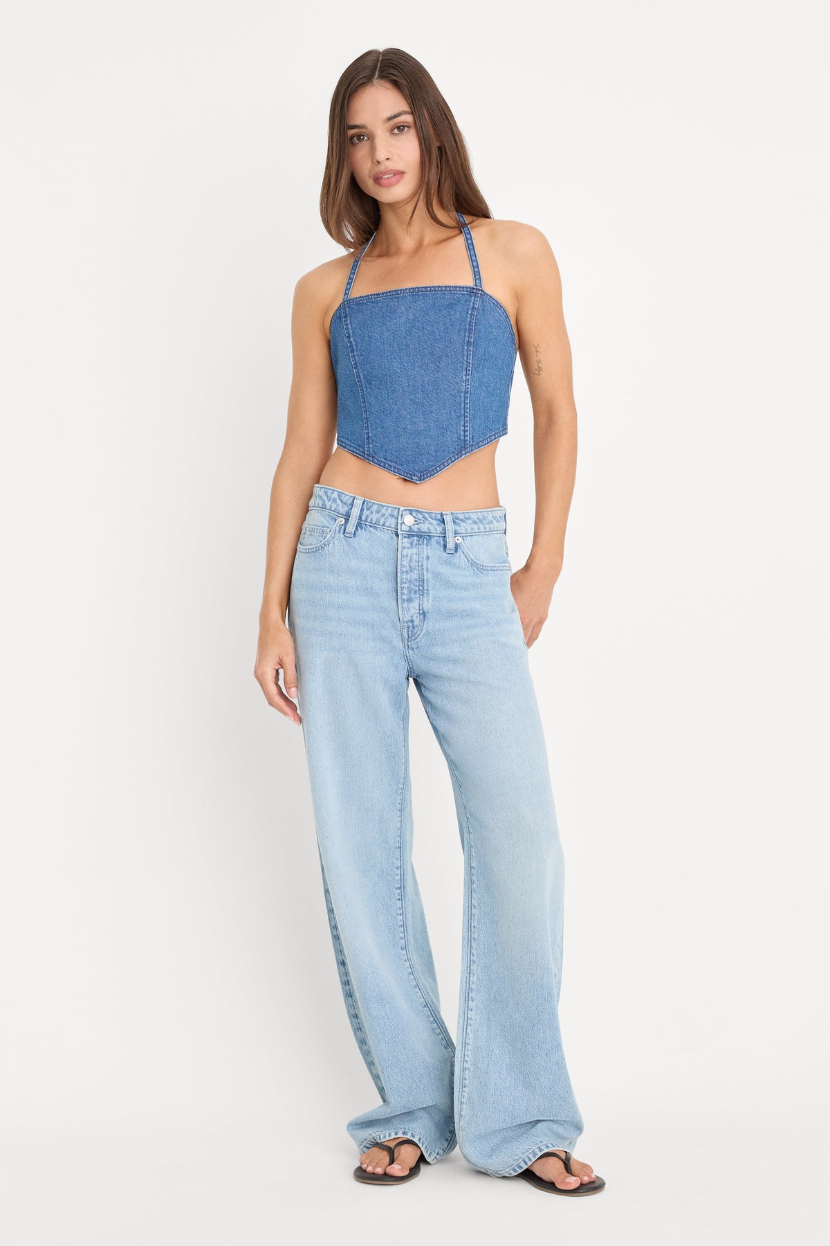 THE DENIM RECESS TOP INDIGO1283