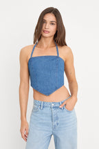 THE DENIM RECESS TOP INDIGO1283