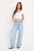 WEIGHTLESS WIDE JEANS INDIGO1250