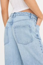 WEIGHTLESS WIDE JEANS INDIGO1250