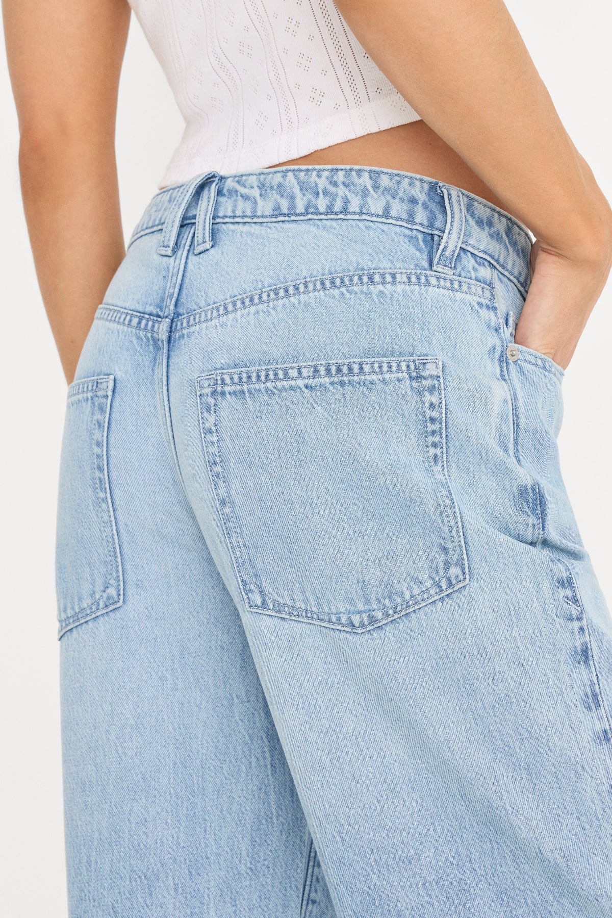 WEIGHTLESS WIDE JEANS INDIGO1250