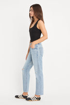 VINTAGE STRAIGHT ANKLE JEANS INDIGO1252